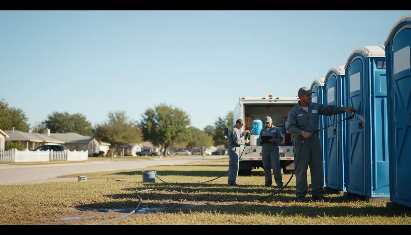 Long-Term Portable Toilet Rental in Maramec, OK near me